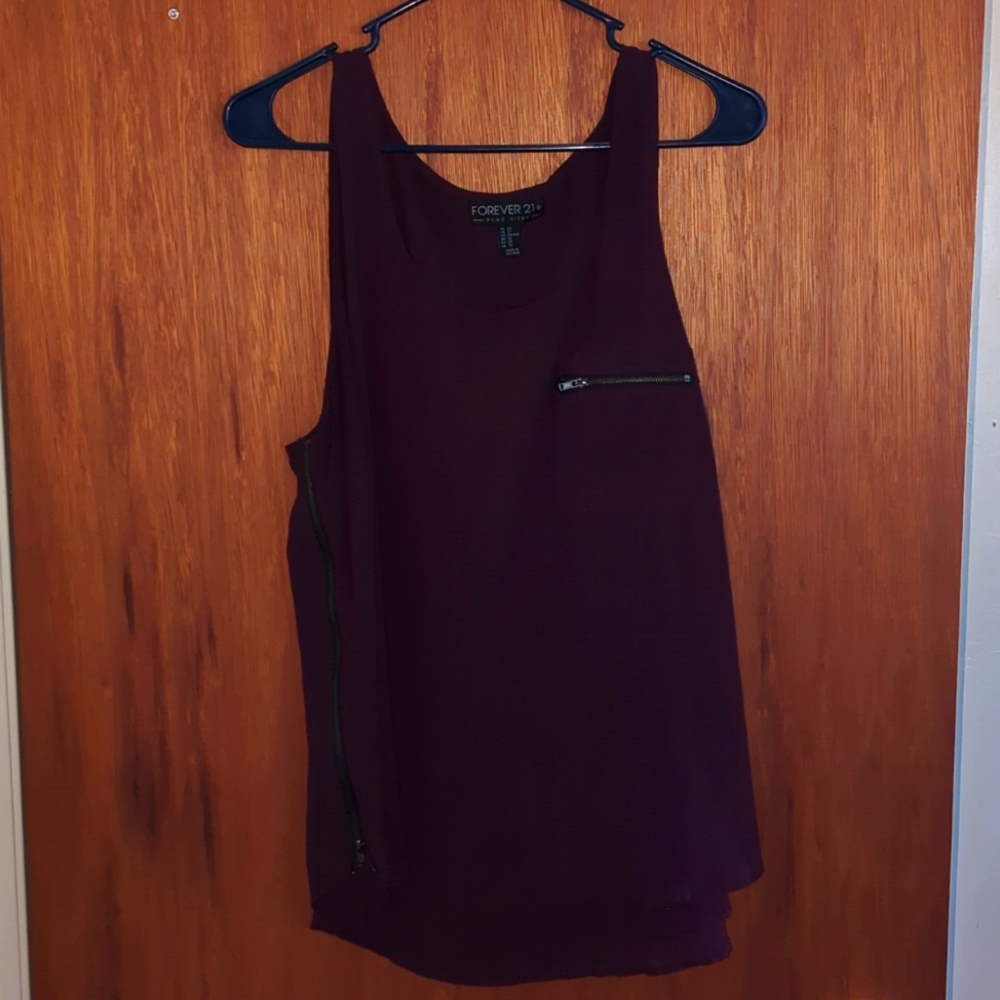 Chiffon tank